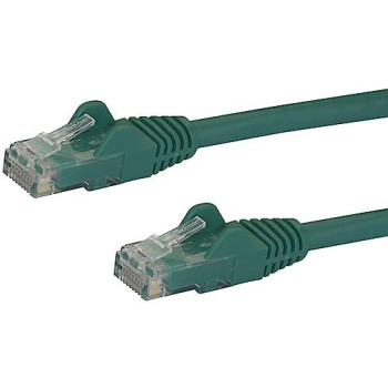 10Ft Green Cat6 Ethernet Cable Delivers Multi Gigabit 1/2.5/5Gbps & 10Gbps Up To