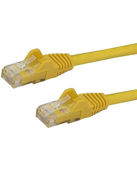 10Ft Yellow Cat6 Ethernet Cable Delivers Multi Gigabit 1/2.5/5Gbps & 10Gbps Up T