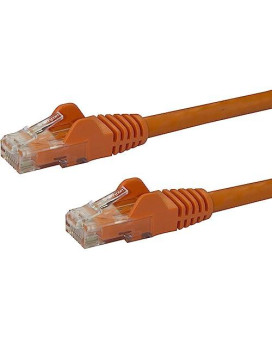 15Ft Orange Cat6 Ethernet Cable Delivers Multi Gigabit 1/2.5/5Gbps & 10Gbps Up T