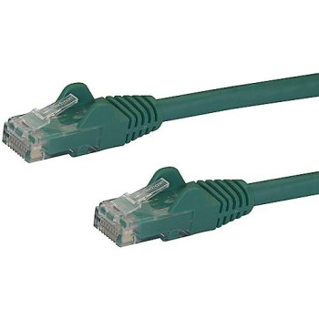 25Ft Green Cat6 Ethernet Cable Delivers Multi Gigabit 1/2.5/5Gbps & 10Gbps Up To