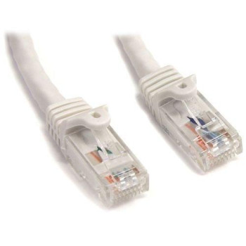 25Ft White Cat6 Ethernet Cable Delivers Multi Gigabit 1/2.5/5Gbps & 10Gbps Up To