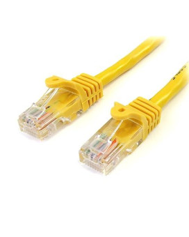 6Ft Yellow Cat5E Snagless Patch Cable