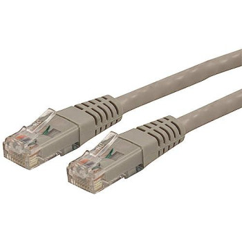 5Ft Gray Cat6 Ethernet Cable Delivers Multi Gigabit 1/2.5/5Gbps & 10Gbps Up To 1