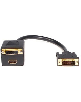 1 Ft Dvi-D To Dvi-D Hdmi Splitter Cable - M/F