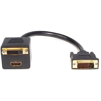 1 Ft Dvi-D To Dvi-D Hdmi Splitter Cable - M/F