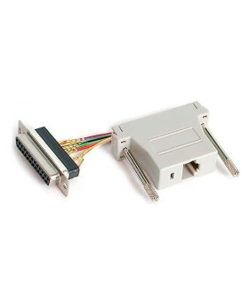 Db25 To Rj45 Modular Adapter - F/F