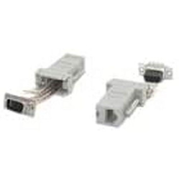 This Db9 To Rj45 Modular Adapter Features A Db9 Male Connector And An Rj45 Femal