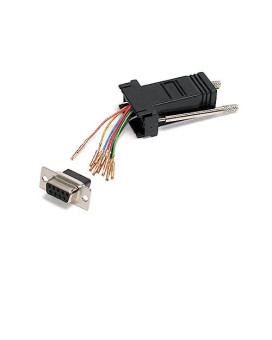 This Db9 To Rj45 Adapter Is Used For Modular Rs232, Rs422, And Rs485 Connections