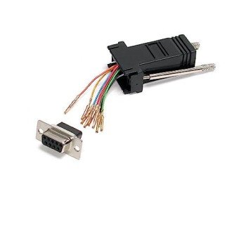 This Db9 To Rj45 Adapter Is Used For Modular Rs232, Rs422, And Rs485 Connections