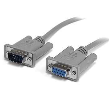 10Ft Rs232 Serial Null Modem Cable F/M