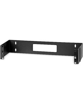 Wall-Mount A Patch Panel Or Network Switch While Providing Hinged Access To The