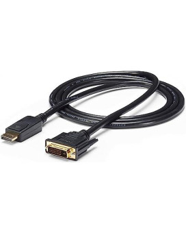 6Ft Passive Dp 1.2 To Dvi-D Single-Link Cable Connects Dvi Monitor; 1920X1200/10