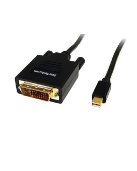 6Ft Passive Mini Dp To Dvi-D Single-Link Cable 1080P 60Hz; Mdp 1.2 Hbr2; Edid -