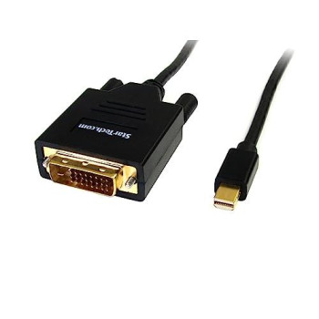 6Ft Passive Mini Dp To Dvi-D Single-Link Cable 1080P 60Hz; Mdp 1.2 Hbr2; Edid -