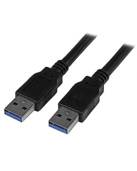 6Ft Black Superspeed Usb 3.0 Cable A/A - Startech.Comfeets 6Ft Black Usb 3.0 Cab