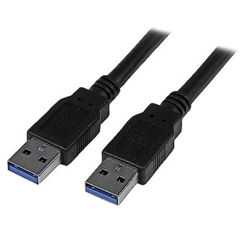 6Ft Black Superspeed Usb 3.0 Cable A/A - Startech.Comfeets 6Ft Black Usb 3.0 Cab