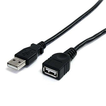 3 Ft Black Usb Extension Cable A To A