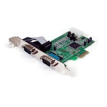 2-Port Pci Express Rs232 Serial Controller Card 16550 Uart/Asix Mcs9922Cv-Aa - B