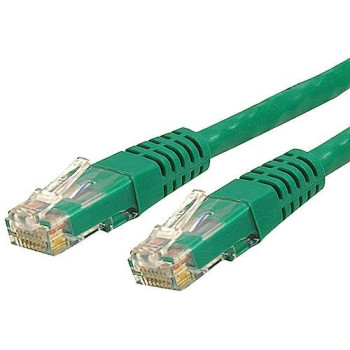 3Ft Green Cat6 Ethernet Cable Delivers Multi Gigabit 1/2.5/5Gbps & 10Gbps Up To