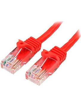 15Ft Red Snagless Cat5E Utp Patch Cable