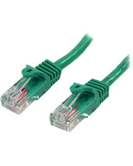 25Ft Green Snagless Cat5E Patch Cable