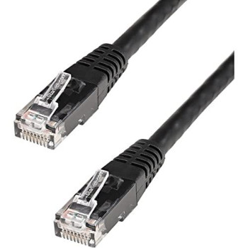 35Ft Cat6 Ethernet Cable Black Cat 6 Poe