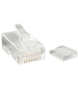 Cat 6 Rj45 Stranded Modular Plug Connector - 50 Pack