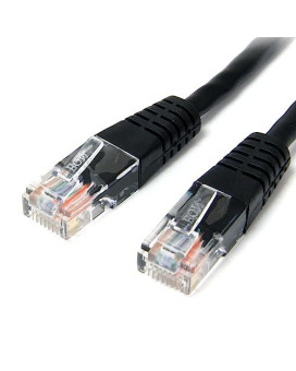 1Ft Black Molded Cat5E Utp Patch Cable