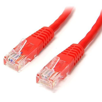 3Ft Red Molded Cat5E Utp Patch Cable