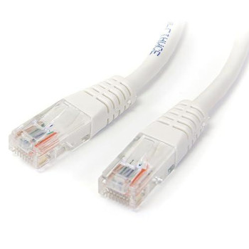 3Ft White Molded Cat5E Utp Patch Cable