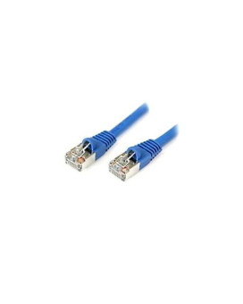 7Ft Blue Shielded Cat5E Patch Cable