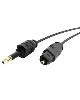 10 Ft Toslink To Miniplug Digital Audio Cable