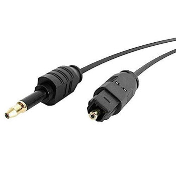 10 Ft Toslink To Miniplug Digital Audio Cable