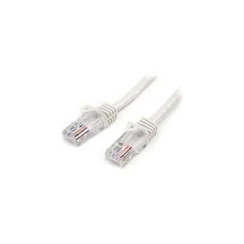 10Ft White Cat5E Utp Patch Cable