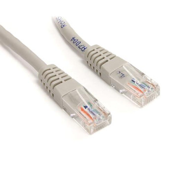 1Ft Gray Molded Cat5E Utp Patch Cable