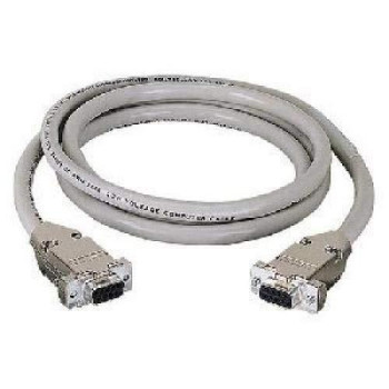 Rs232 Shielded Cable - Metal Hood, Db9 Female/Female, 5-Ft. (1.5-M)