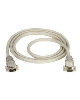 Rs232 Shielded Cable - Metal Hood, Db9 Male/Female, 75-Ft. (22.8-M)