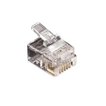 Rj11 Modular Plug - Unshielded, 6-Wire 50-Pack, Gsa, Taa