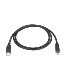 Usb 2.0 Cable - Type A Male To Type B Male, Black, 6-Ft. (1.8-M)