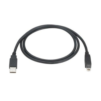 Usb 2.0 Cable - Type A Male To Type B Male, Black, 6-Ft. (1.8-M)