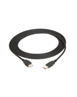 Usb 2.0 Extension Cable - Type A Male To Type A Female, Black, 6-Ft. (1.8-M)