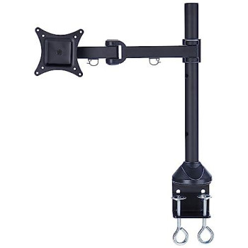 Articulating Monitor Desk Mount -13 To 27 Inch Supports Tilt,Swivel,Rotate With