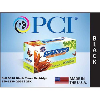 Pci Usa Remanufactured Dell 310-7236 Gd531 Ug218 Xl High-Yield Black Toner Cartr