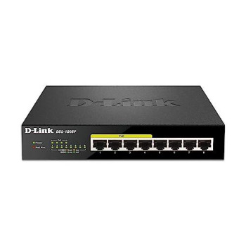 8-Port Gigabit Unmanaged Desktop Switch With 4 Poe Ports