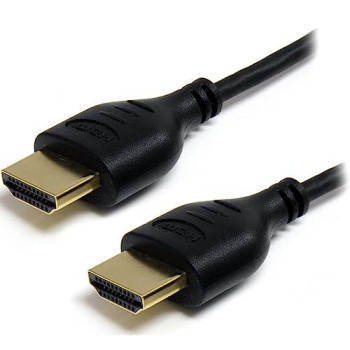 6Ft/1.8M Slim Hdmi Cable With Ethernet; 4K (3840X2160P 30Hz)/Full Hd 1080P/10.2