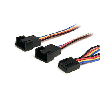 Connect Two 4-Pin (Pwm) Fans To A Single Connector On The Power Supply - 1Ft Cas