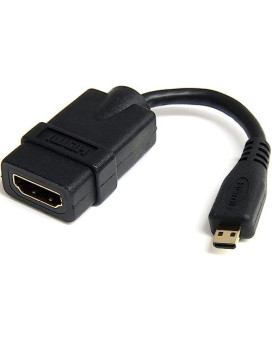 5In Micro Hdmi To Hdmi Adapter Dongle; 4K Video (3840X2160P 30Hz)/Full Hd (1080P