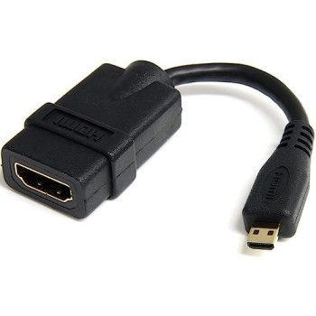 5In Micro Hdmi To Hdmi Adapter Dongle; 4K Video (3840X2160P 30Hz)/Full Hd (1080P