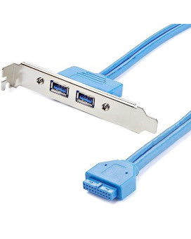 Add 2 Usb 3.0 A Female Ports To The Back Of Your Computer - Usb 3.0 Plate - Usb