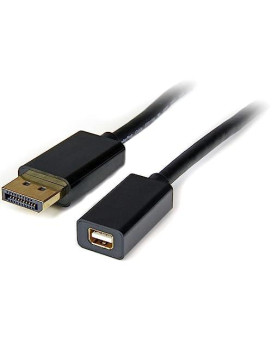 3Ft Displayport To Mini Displayport Cable Extension; 4K X 2K Video (3840X2400P 6